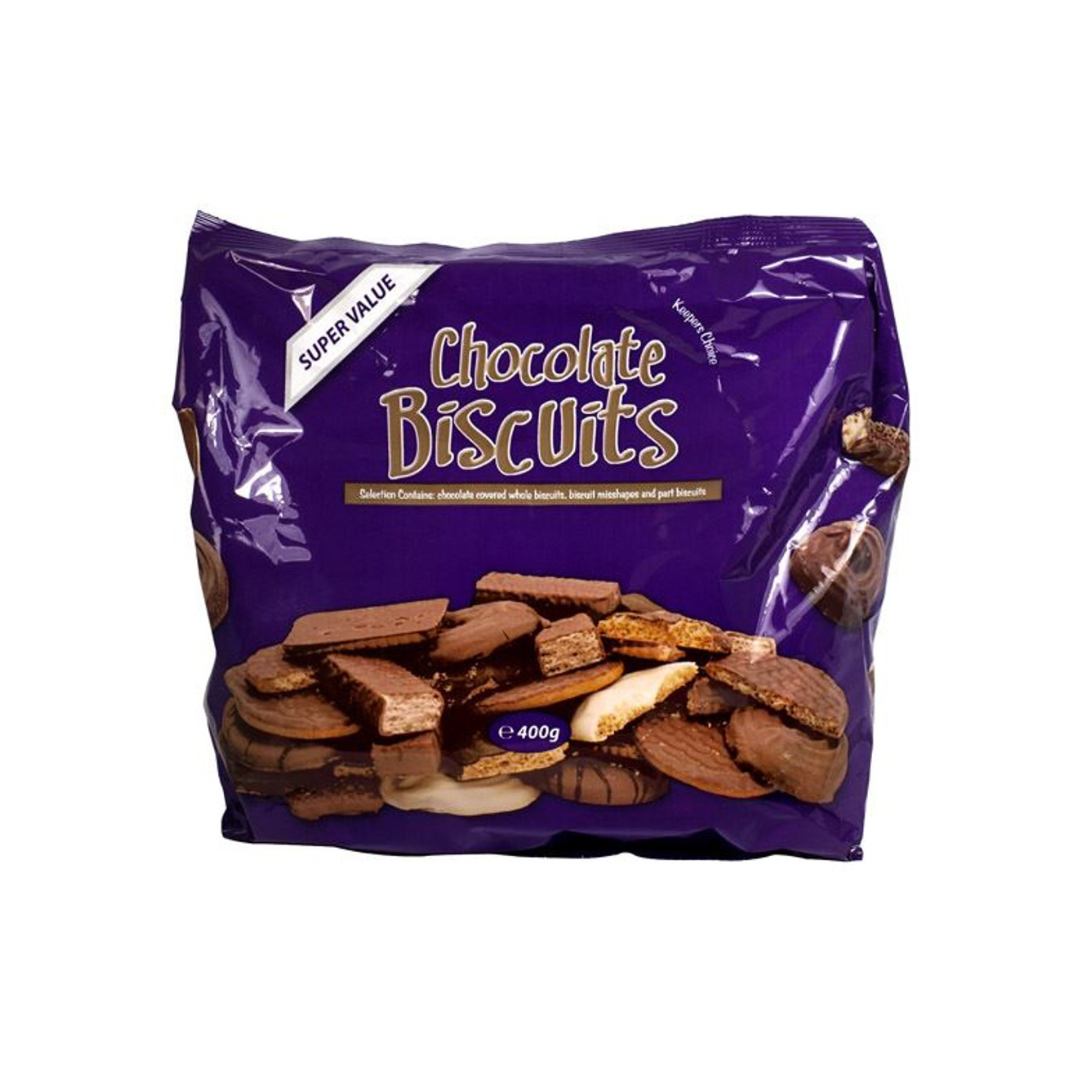 Keepers Choice Chocolate Biscuit Variety Pack 400g