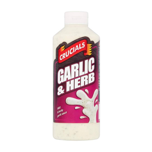 Crucials Garlic & Herb Squeezy Sauce 500ml