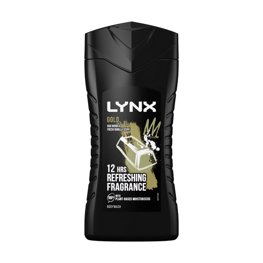 Lynx Gold Refreshing Fragrance Shower Gel Body Wash 225ml