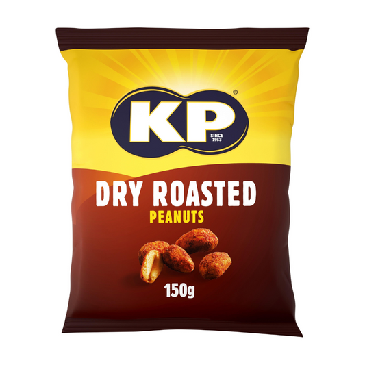 KP Dry Roasted Peanuts 150g เคพีถั่วลิสงอบแห้ง 150ก