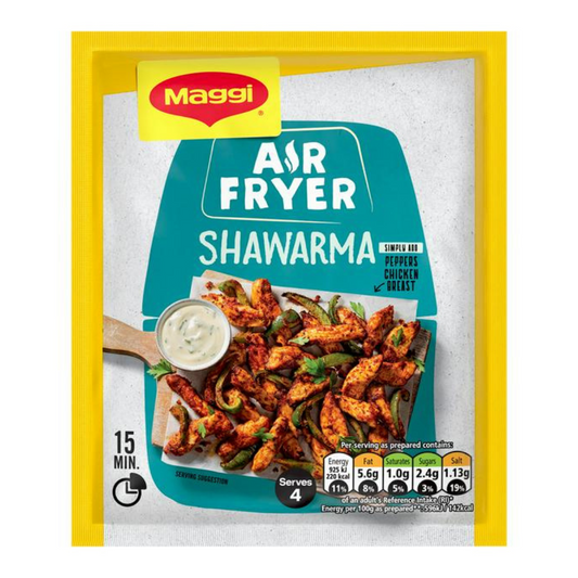 [BestBefore-30Sep2025] Maggi Air Fryer Shawarma Style Seasoning 25g
