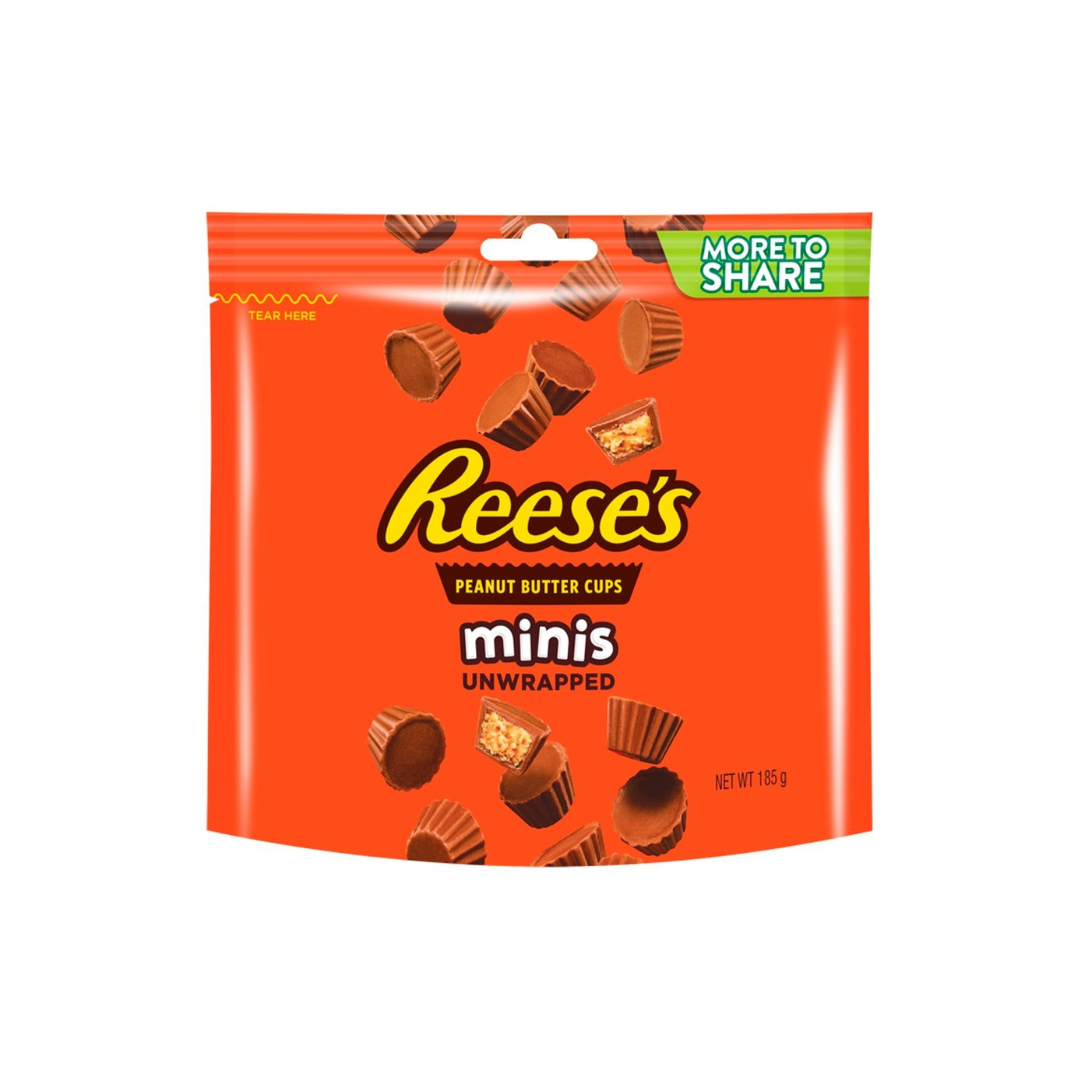 Reese's Minis Unwrapped Peanut Butter Cups 185g