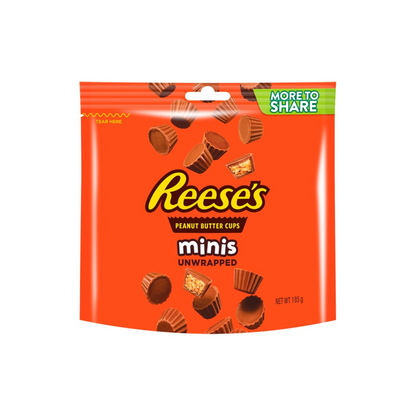 Reese's Minis Unwrapped Peanut Butter Cups 185g