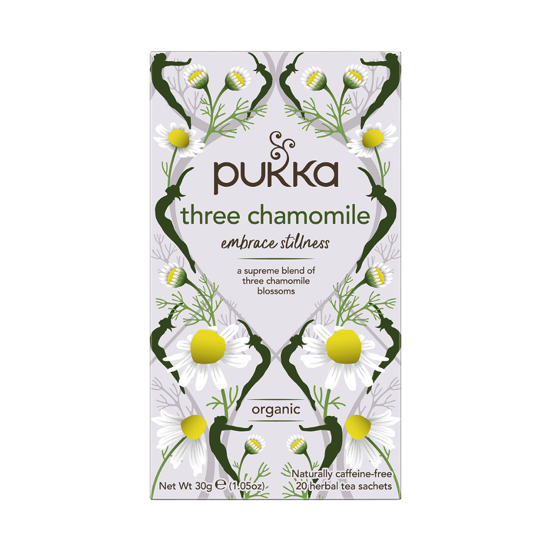 Pukka Organic Three Chamomile Herbal Tea 20 sachets
