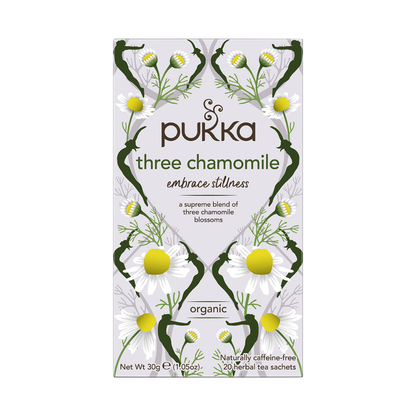 Pukka Organic Three Chamomile Herbal Tea 20 sachets
