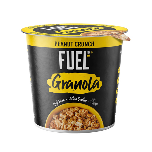 Fuel 10K Protein Boosted Peanut Crunch Granola Pot 70g