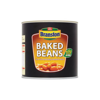 Branston Baked Beans in a rich and tasty tomato sauce 2.65kg ถั่วแดงอบในซอสมะเขือเทศ 2.65 กิโลกรัม