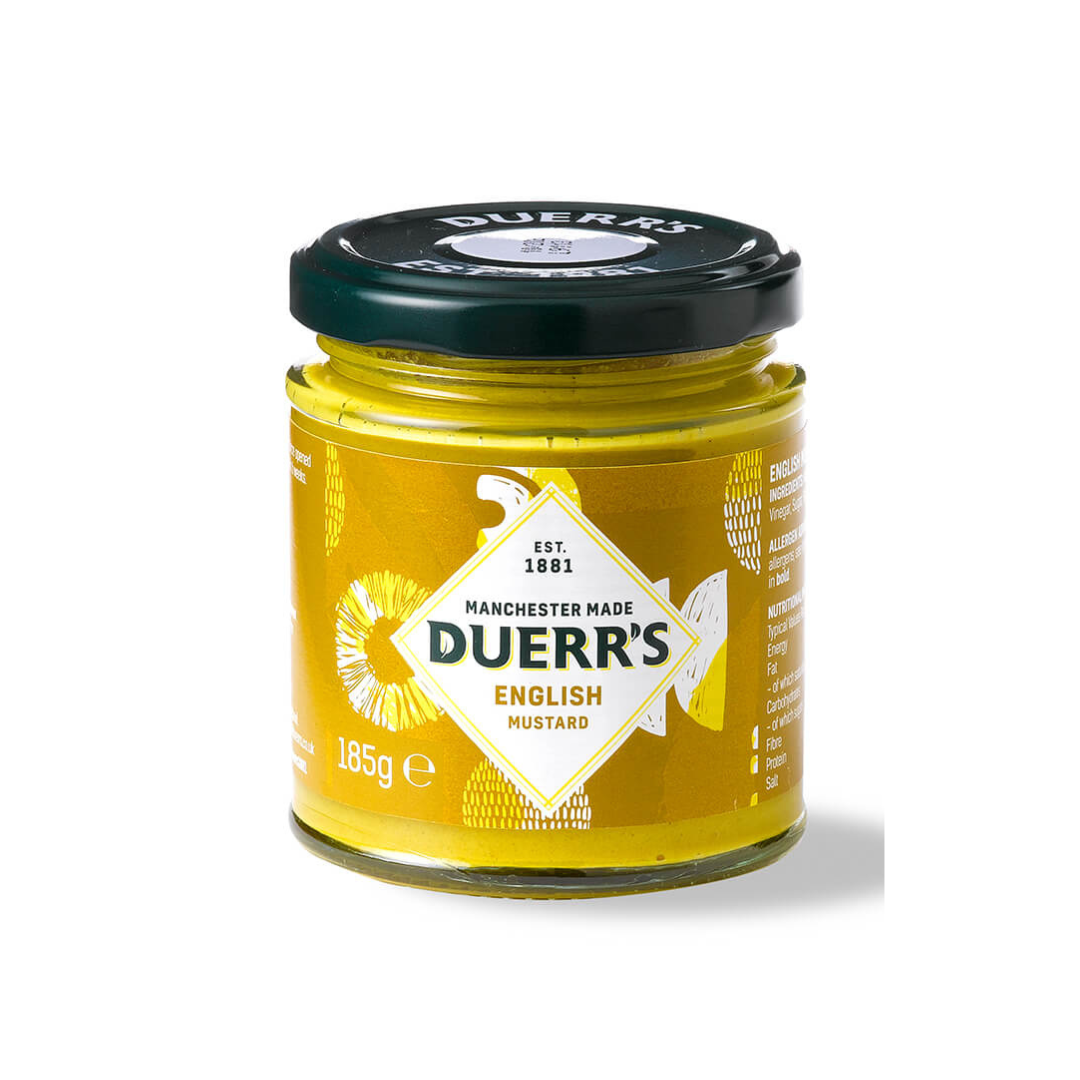 Duerr’s English Mustard 185g ดูเออร์ส อิงลิช มัสตาร์ด 185กรัม