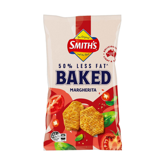 Smith's Baked Margherita Flavor Chips 130G