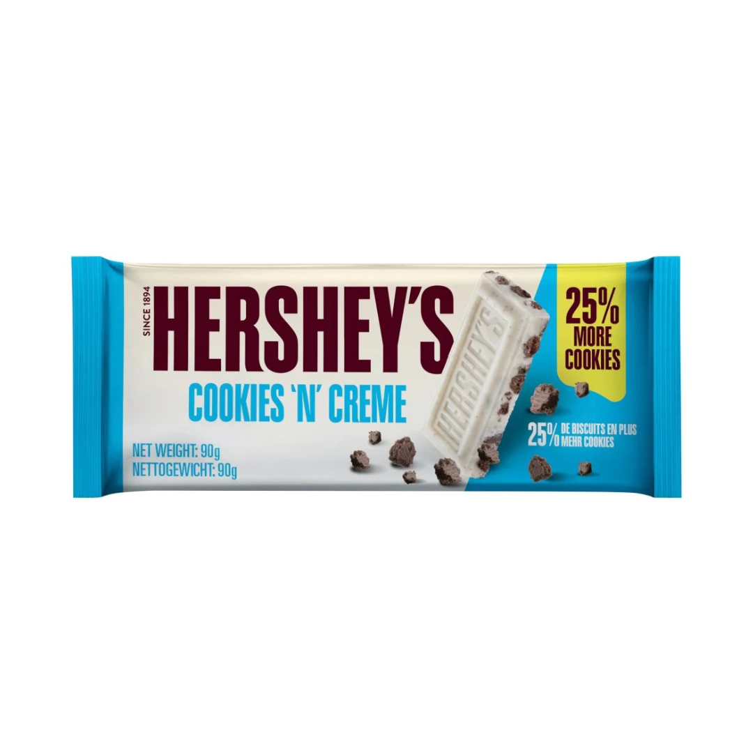 Hershey's Cookies n Cream Chocolate Bar 90g