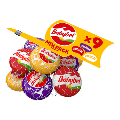 Babybel Mini Mix Pack Cheese Snacks 180g