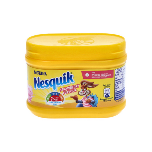 Nestle Nesquik Strawberry Flavour 300g เนสท์เล่ เนสควิก ผงสตรอว์เบอร์รี 300กรัม