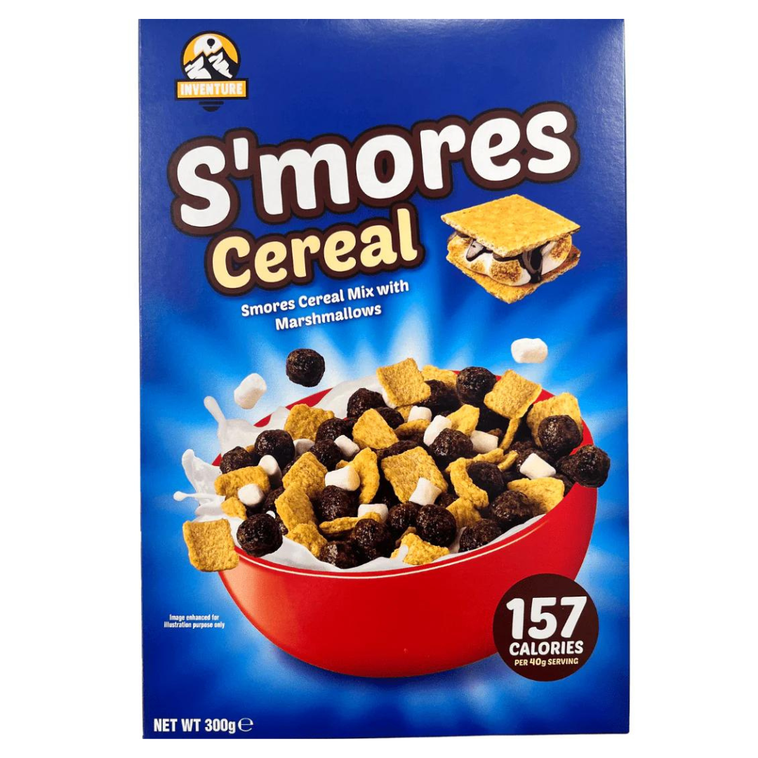 Inventure S'mores Cereal Mix With Marshmallows 300g สโม่ร์ ซีเรียลผสม กับ มาร์ชเมลโลว์ 300 กรัม