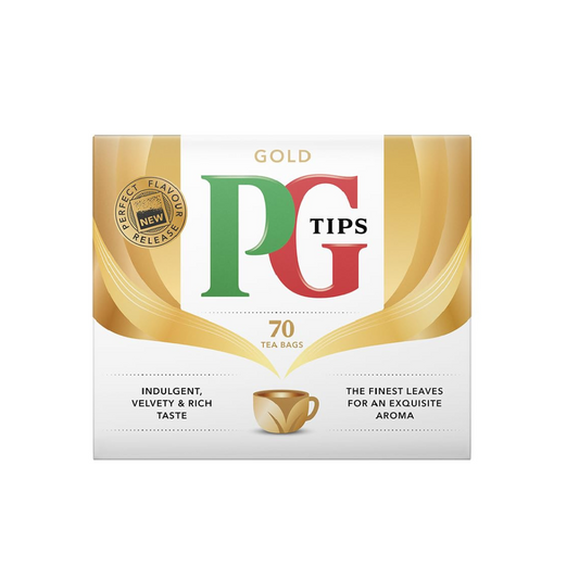 PG Tips Gold Best Tasting Blend (70 Tea Bags) พีจี ทิปส์ โกลด์ การผสมผสานรสชาติชาที่ดีที่สุด 70 ถุงชา