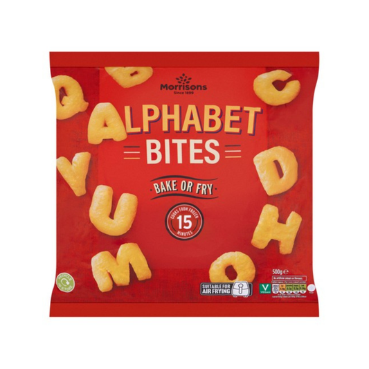 Morrisons Alphabet Bites 500g