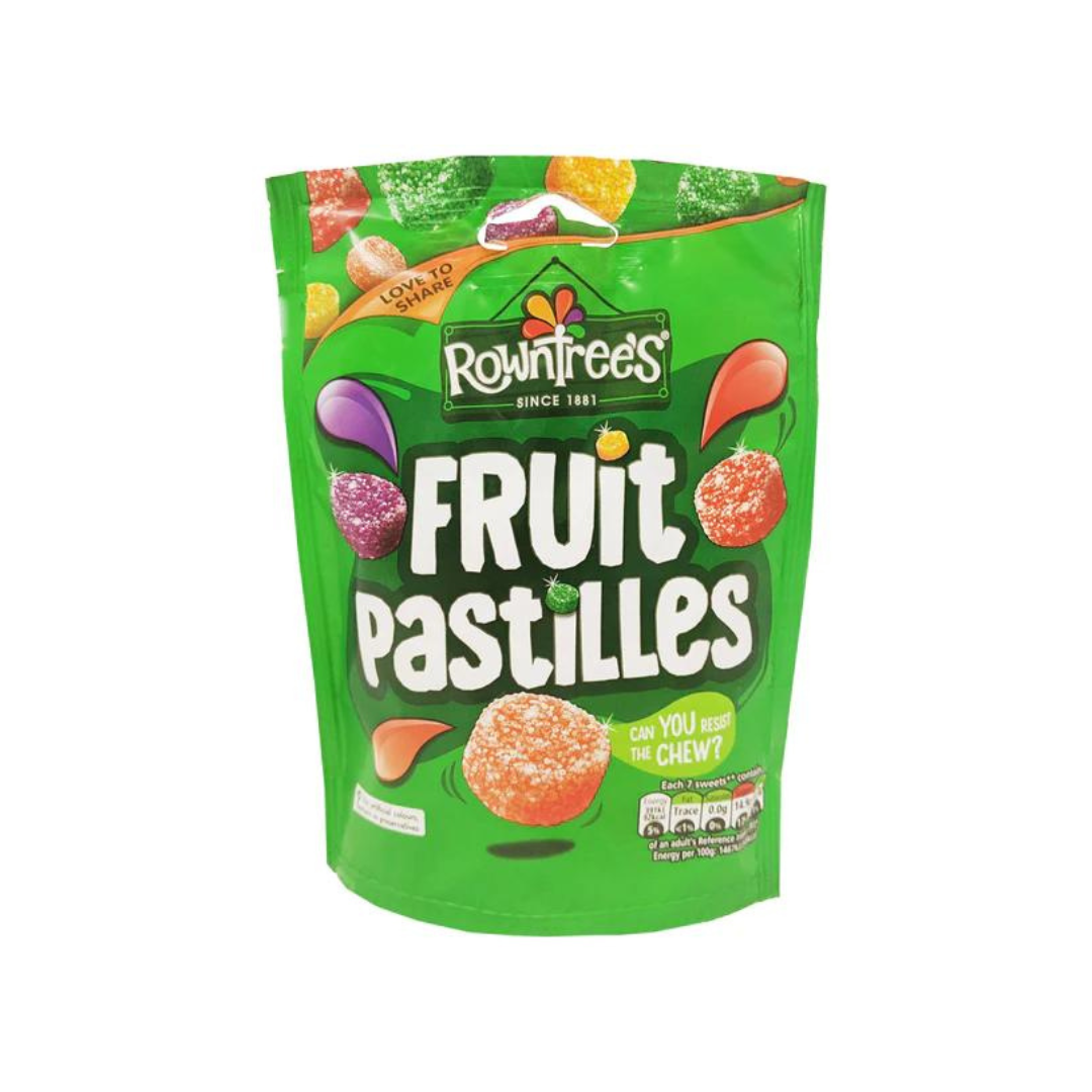 Rowntrees Fruit Pastilles Chewy Gummies 143g