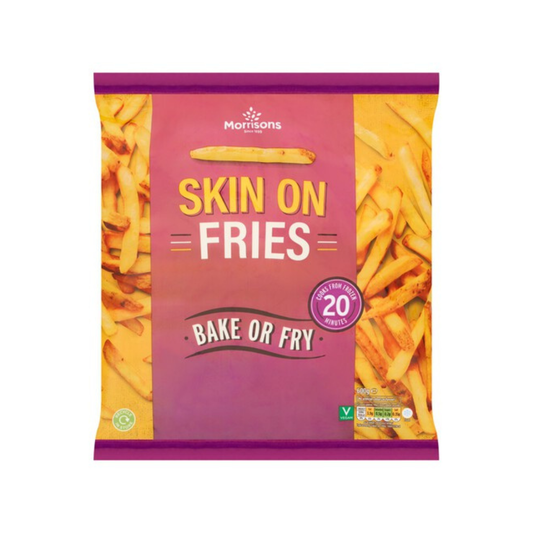 Morrisons Skin On Fries 600g