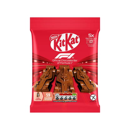 KitKat F1 Chocolate Car Figure 5 Pack Multipack 55g