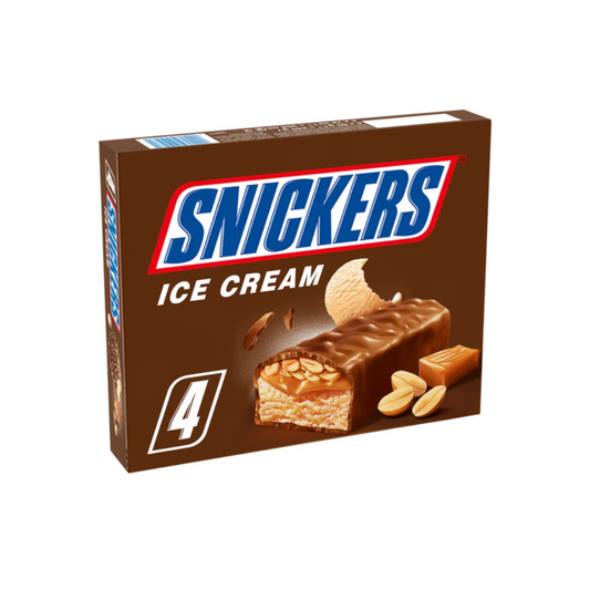 Snickers 4 pack Ice Cream Bars 201 ML