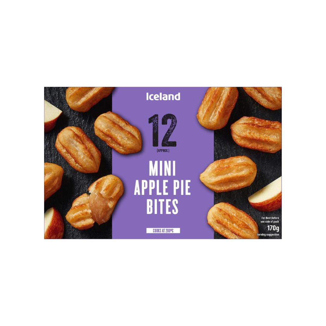 Iceland Mini Apple Pie Bites 170g ไอซ์แลนด์ มินิ พายแอปเปิ้ล 170 กรัม