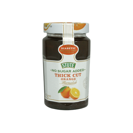 Stute No Sugar Added Thick Orange Marmalade 430g สตูท แยมผิวส้ม ชนิดไม่มีน้ำตาล 430 กรัม