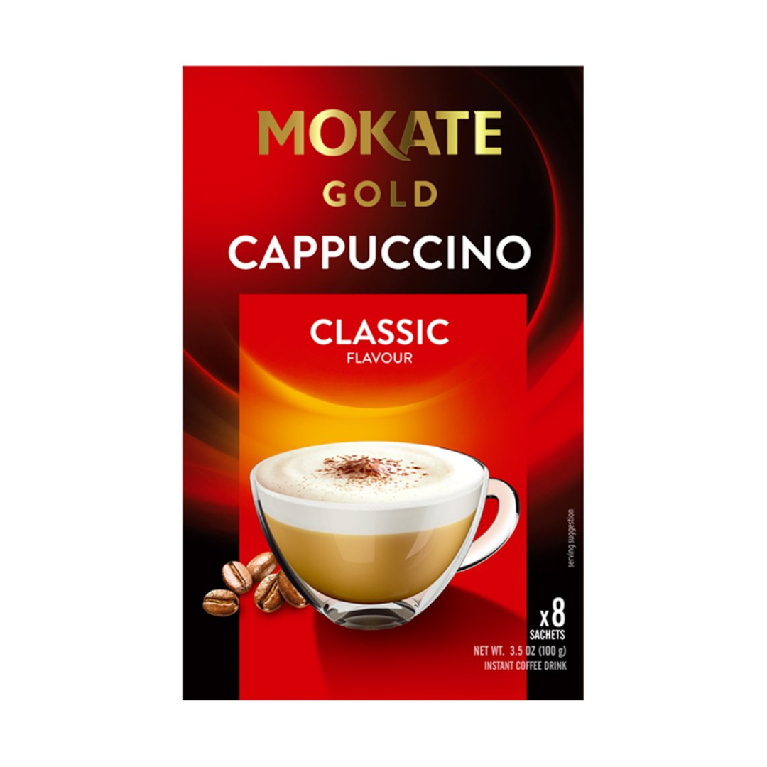 Mokate Gold Cappuccino Classic 8 Pack 100g