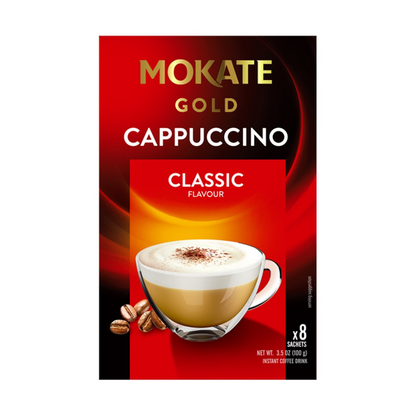 Mokate Gold Cappuccino Classic 8 Pack 100g