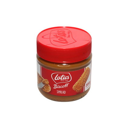 Lotus  Biscoff Smooth Spread 200g โลตัส บิสคอฟ แยมบิสคอฟทาขนมปัง 200 กรัม