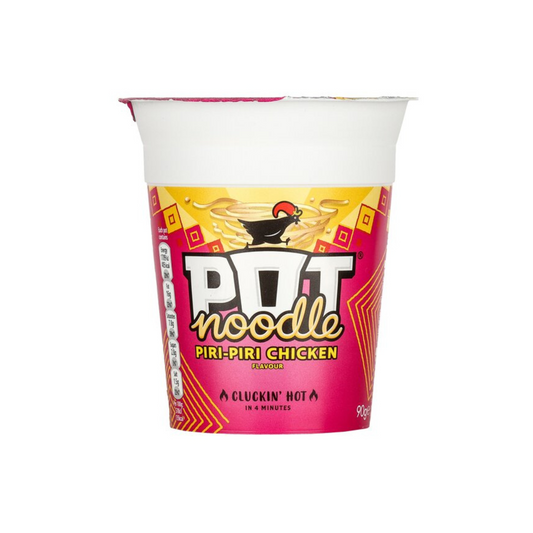 [Best Before 31-Oct-2024] Pot Noodle Piri Piri Chicken Instant Noodles 90g พ็อด นูดเดิ้ล พิริพิริ บะหมี่กึ่งสำเร็จรูปไก่ แบบถ้วย 90 กรัม