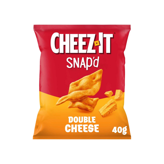Cheez-It Snap'd Double Cheese Baked Snacks 40g