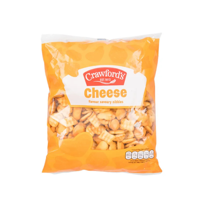 [Best Before 4-Apr-2026] Crawford's Cheese Flavour Savoury Nibbles 250g