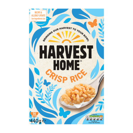 [Best Before 30-Sep-2024]Nestle Harvest Home Crisp Rice 440g เนสท์เล่ ฮาเวสท์ โฮม ข้าวกรอบ 440 กรัม