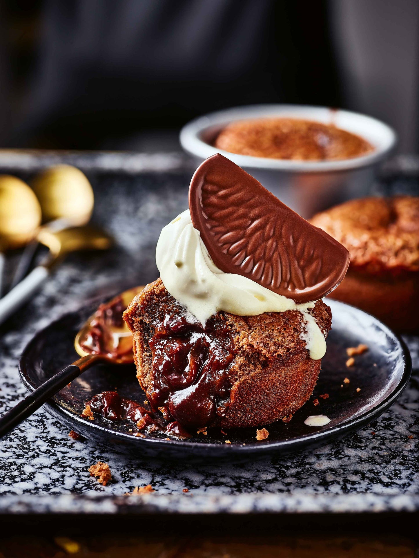 [Best Before 24-may-2025] Iceland Melt in the Middle Chocolate Puddings 2 Packs 140g