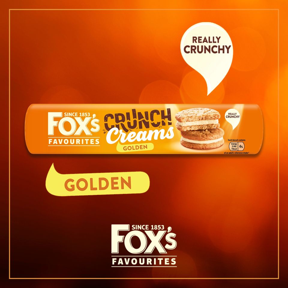 Fox's Favourites Crunch Creams Golden 200g