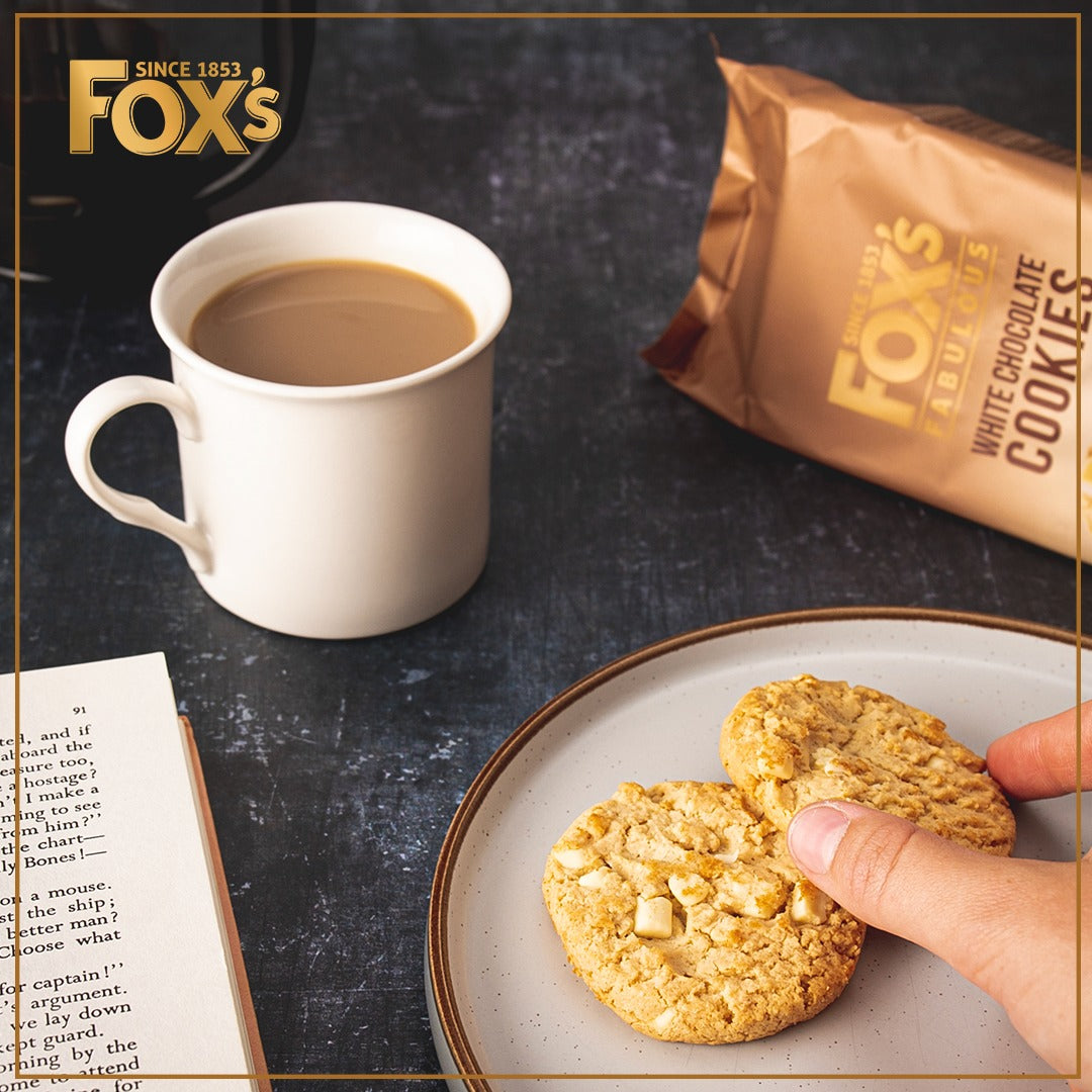 [BestBefore-06Dec2025] Fox's Fabulous White Chocolate Cookies 180g