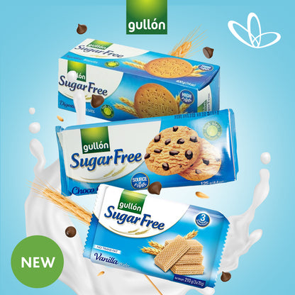 Gullon Yogurt Cream No Sugar Added Biscuits 220g