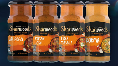 Sharwood's Indian Cooking Sauce for Balti 420g ซอสสำหรับทำอาหารอินเดีย บาลติ