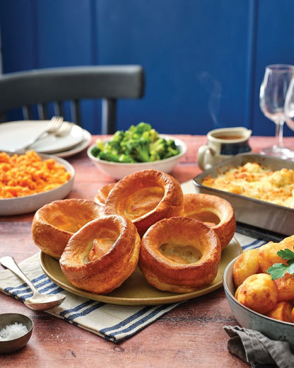 Aunt Bessie's 12 Bake at Home Yorkshire Puddings 370g อ้าน 12 เบค แอท โฮม ยอร์คเชียร์ พุดดิ้ง 370 กรัม