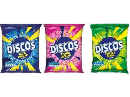 Discos Cheese & Onion Grab Bag Crisps 50g