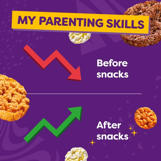 Snack a Jacks Salt & Vinegar Multipack Rice Cakes 5 pack 95g