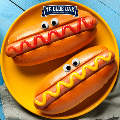 Ye Olde Oak American Style Hot Dogs 400g Ye Olde Oak อเมริกันสไตล์ฮอทด็อก 400ก