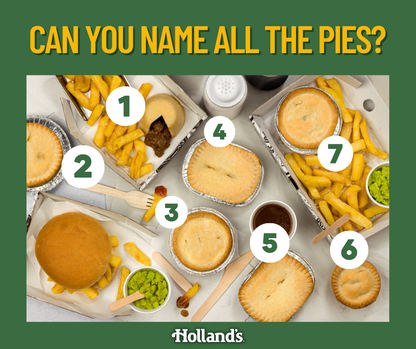 Holland's Minced Beef & Onion Pies 4 Pack ฮอลแลนด์ พายเนื้อสับ และ หัวหอม 4 แพ็ค