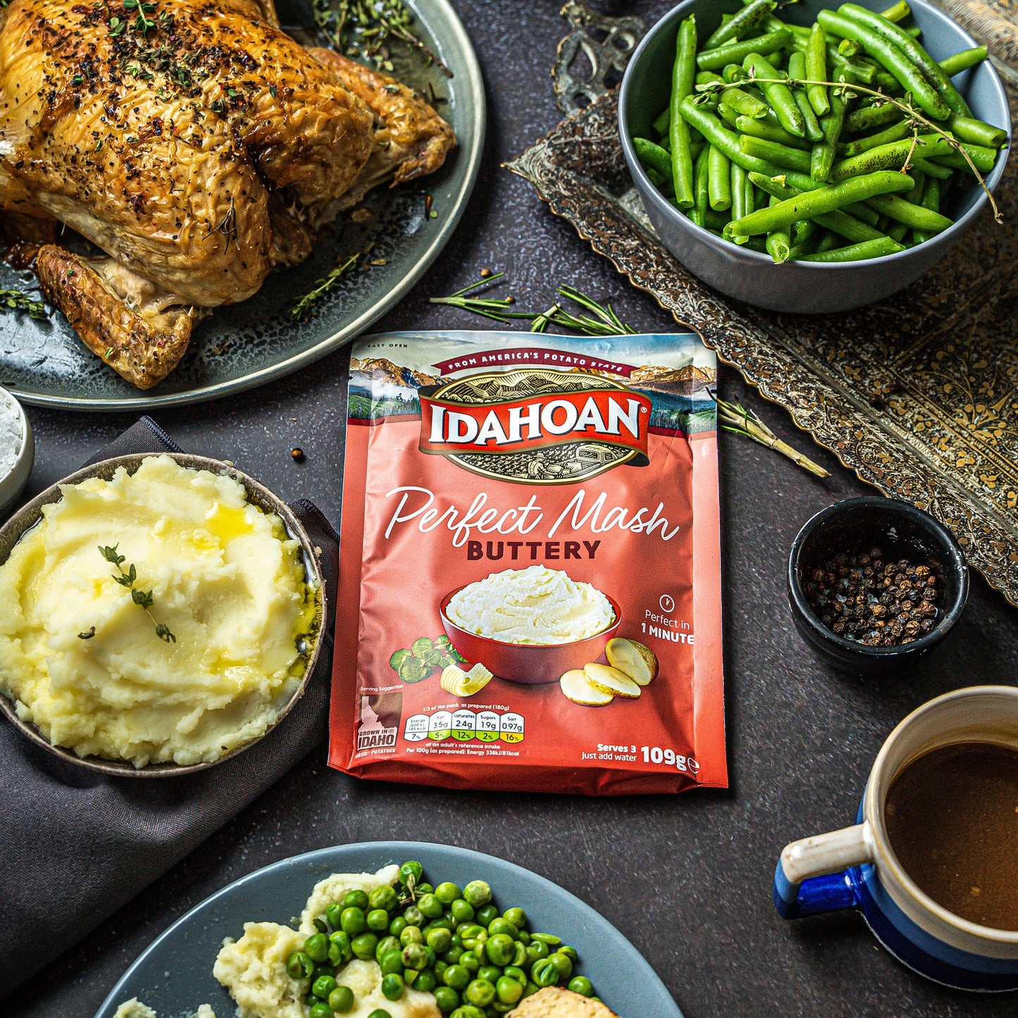 Idahoan Perfect Mash Buttery 109g