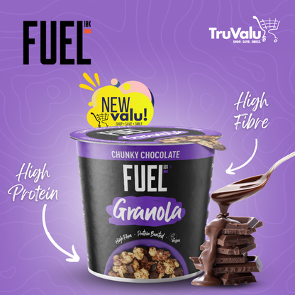 Fuel 10K Protein Boosted Chunky Chocolate Granola 70g