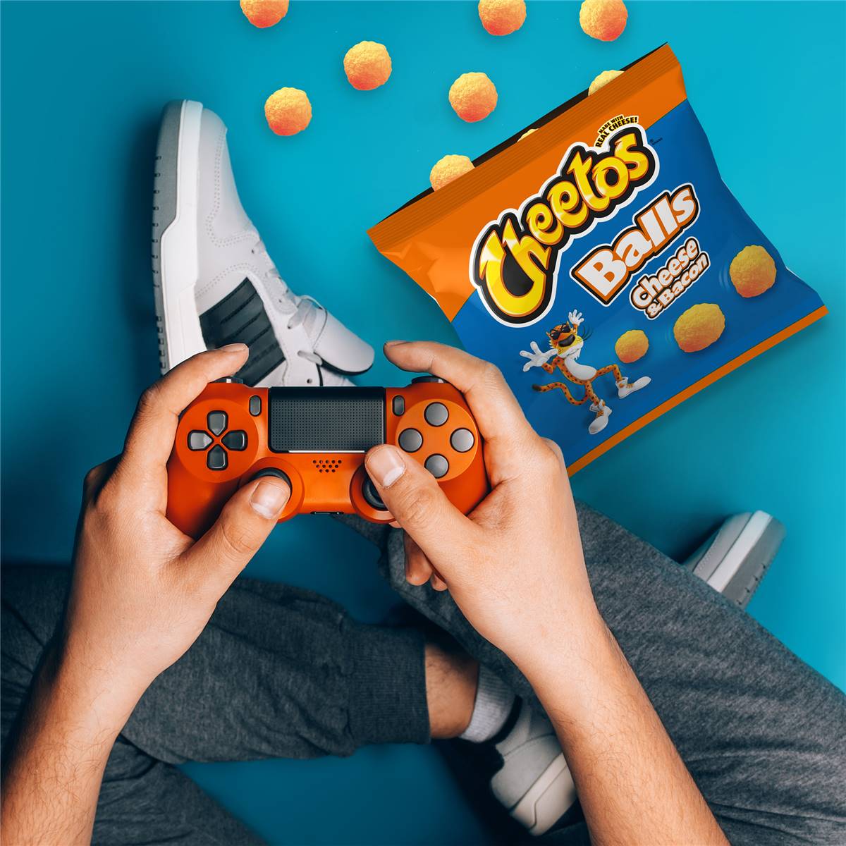 Cheetos Balls Cheese & Bacon 136g