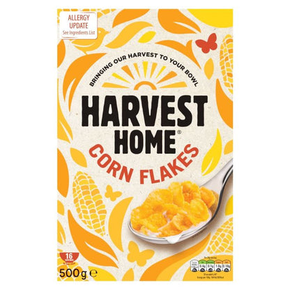 [Best Before 30-Sep-2024]Nestle Harvest Home Cornflakes 500g เนสท์เล่ ฮาร์เวสท์ โฮม คอร์นเฟลก 500 กรัม