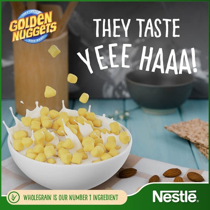 Nestle Golden Nuggets Cereal 375g เนสท์เล่ โกลเด้น นักเก็ต ซีเรียล 375 กรัม