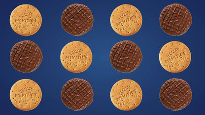 McVitie's Digestives Milk Chocolate the Caramel One 250g แมคไวตี้ ไดเจสทีฟ ช็อกโกแลต นม คาราเมล 250 กรัม