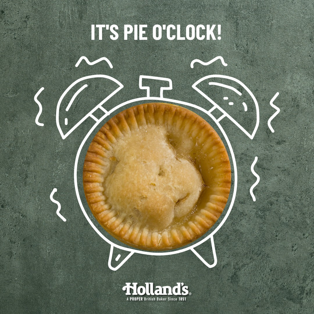 Hollands 4 Cheese & Onion Pies ฮอลแลนด์ 4 พายชีสและหัวหอม