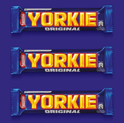 Nestle Yorkie Original Milk Chocolate Bar 46g เนสท์เล่ ยอร์กกี้ ออริจินัล มิลค์ช็อกโกแลตบาร์ 46กรัม